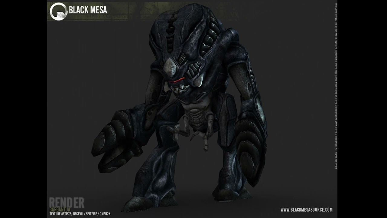 Black Mesa - Gargantua Sounds