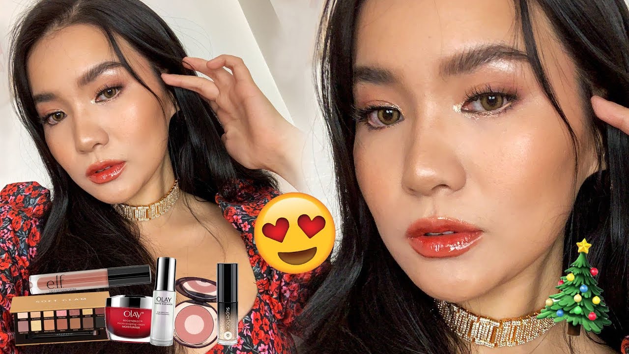 Holiday Glam Makeup Look 🎄🎅🏻 | Toni Sia