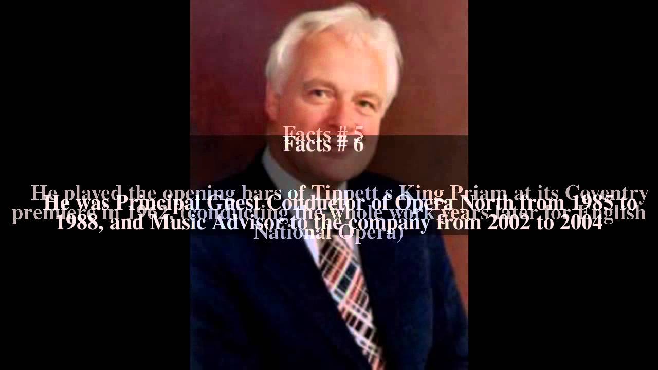 Elgar Howarth Top # 12 Facts