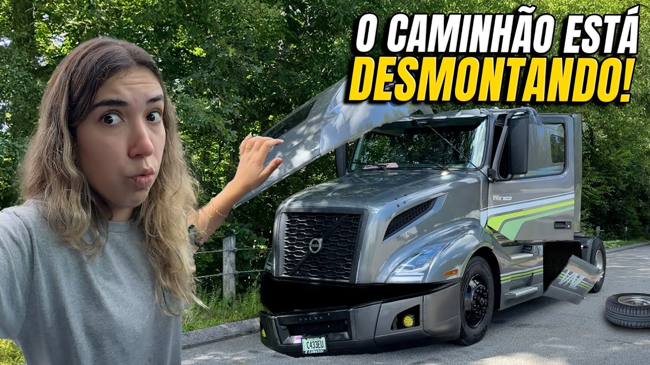 PERDEMOS UMA PEÇA DO CAMINHÃO!