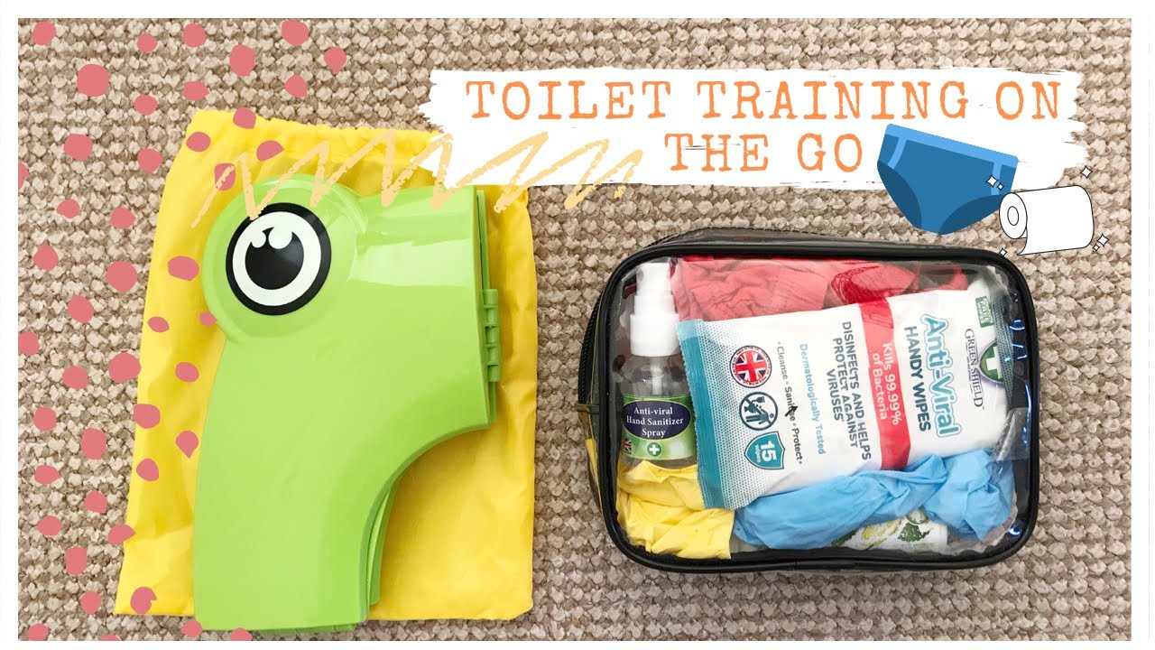 TOILET TRAINING ON THE GO ✨ POTTY TRAINING POUCH 🚽