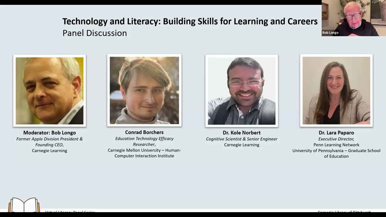 Virtual Literacy Panel Series – Technology and Literacy: Building Skills for Learning and Careers