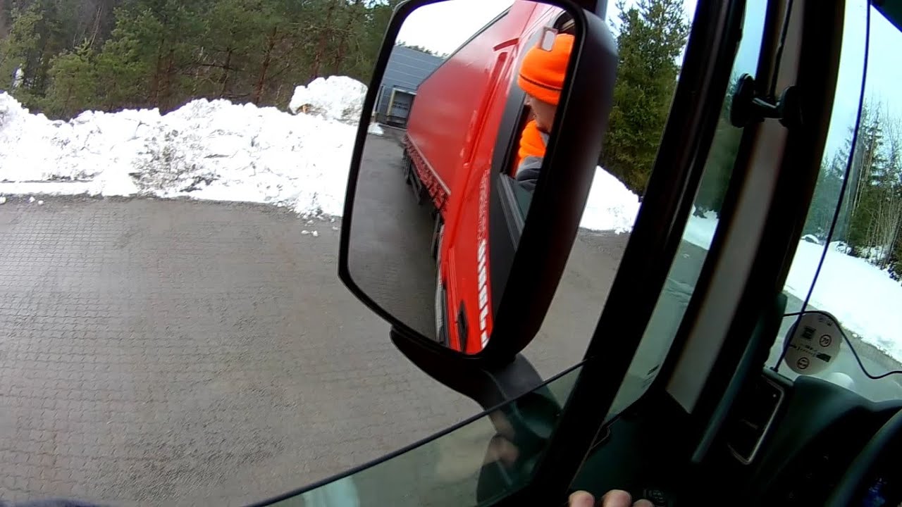 Parkiranje i istovar na rampi-Norveska#UNLOADING ON DOCK RAMP-NORWAY#BALKAN LANGUAGE#02