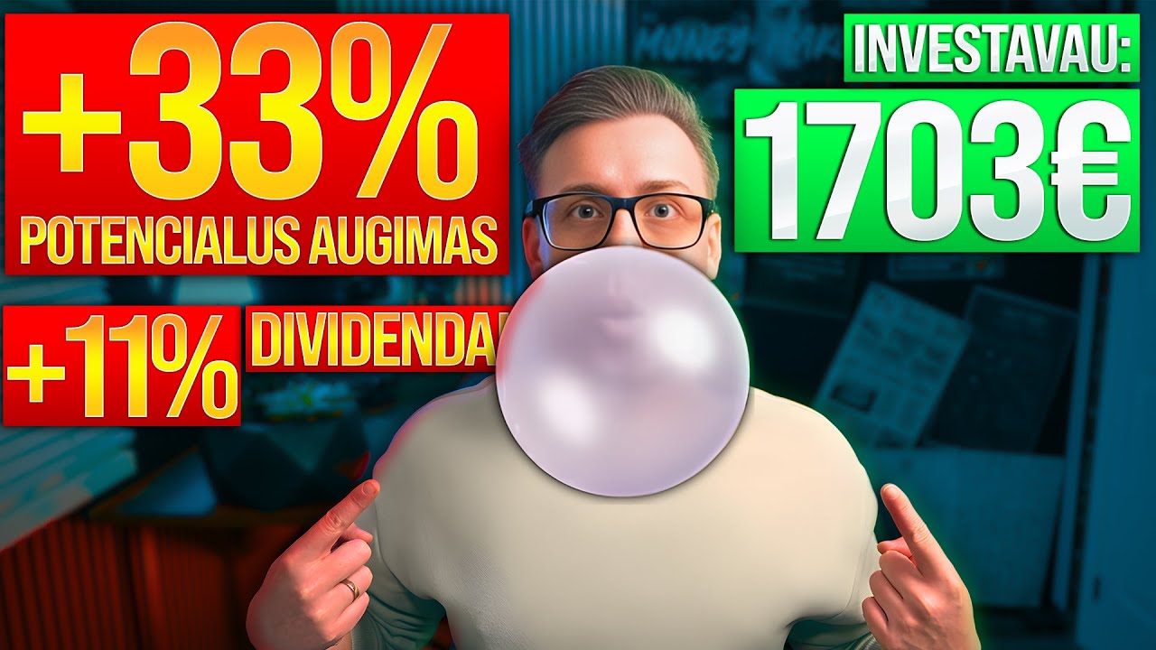 JAV Akcijų &ndash; Burbulas? &Scaron;tai 3 PIGIOS Europos Akcijos (Analizė)