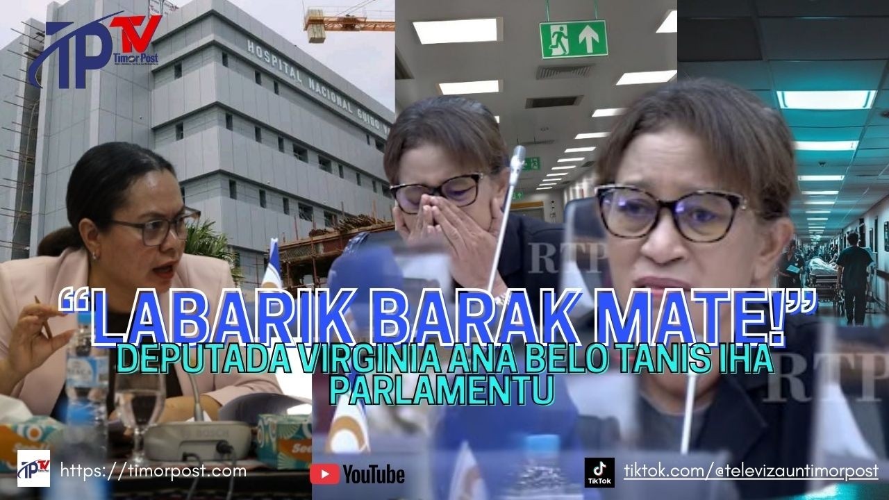 Preokupa Setór Saúde Virginia Ana Belo Tanis iha Parlamentu Nasional