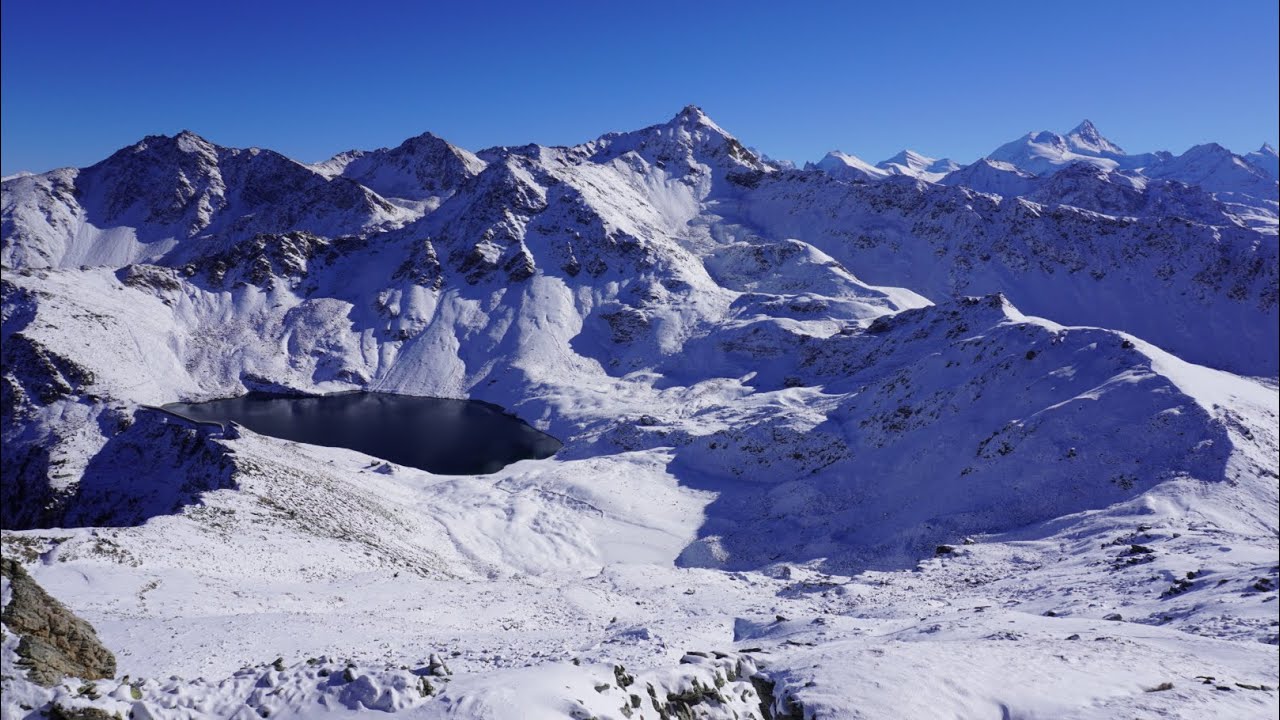 Illhorn(2717m) en boucle depuis Chandolin, Val d&rsquo;Anniviers, Valais,Suisse, 06-11-2021