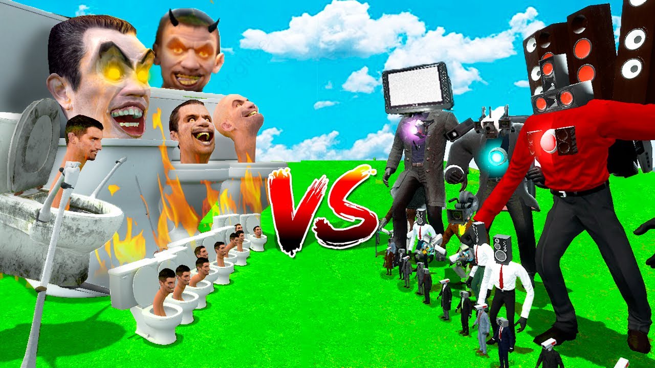 BATALLA ÉPICA de SKIBIDI TOILET 🤯💥