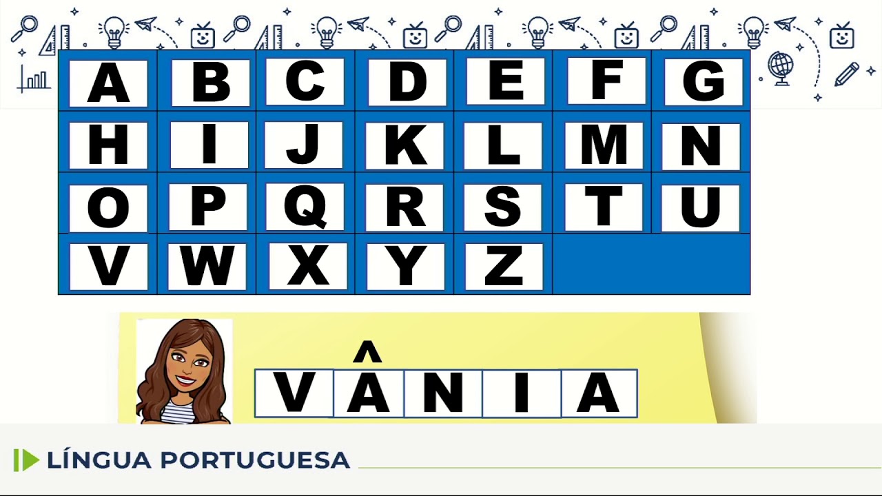Língua Portuguesa - 1.º ano - aula 01 - 22/02  e 01/03