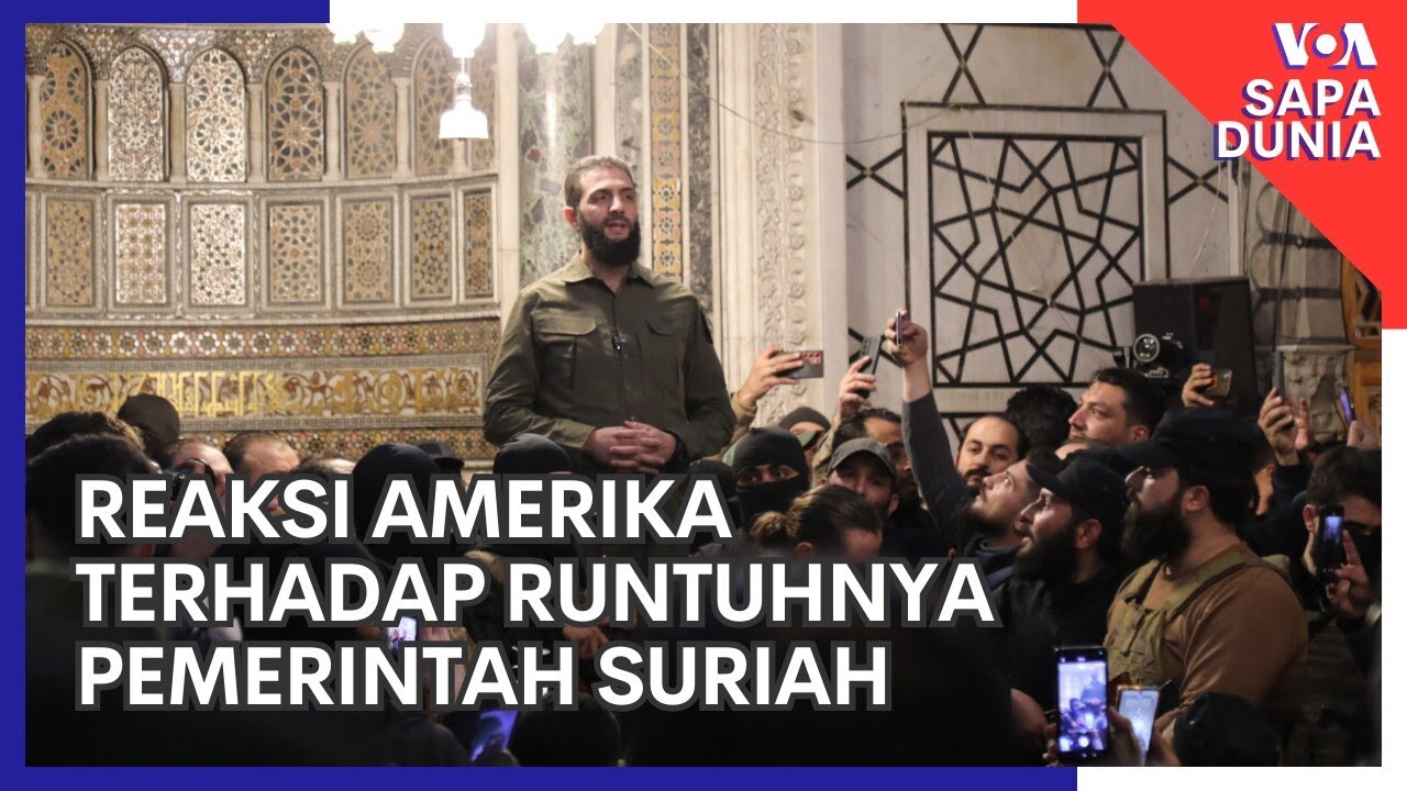 Reaksi Amerika Terhadap Runtuhnya Pemerintah Suriah