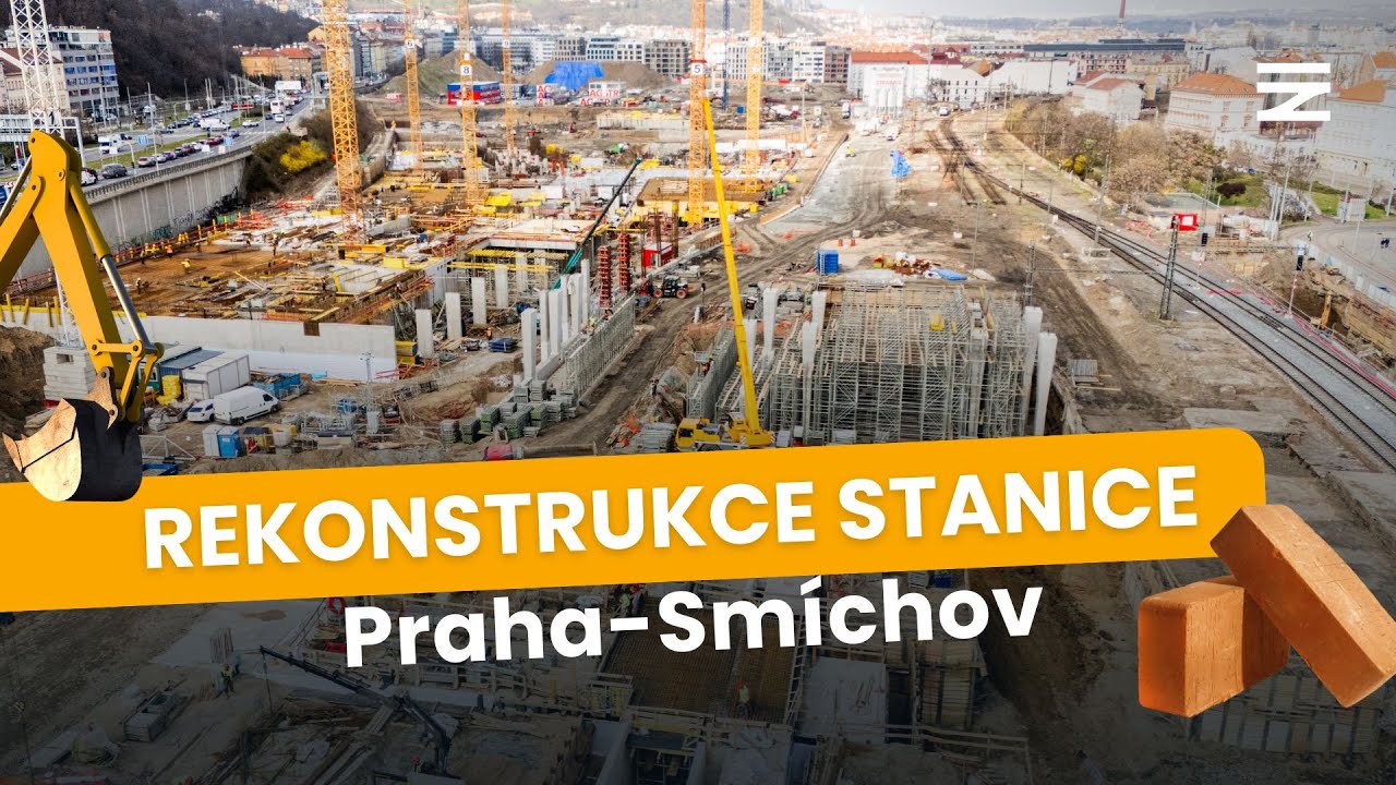 Rekonstrukce stanice | 📍 Praha-Smíchov