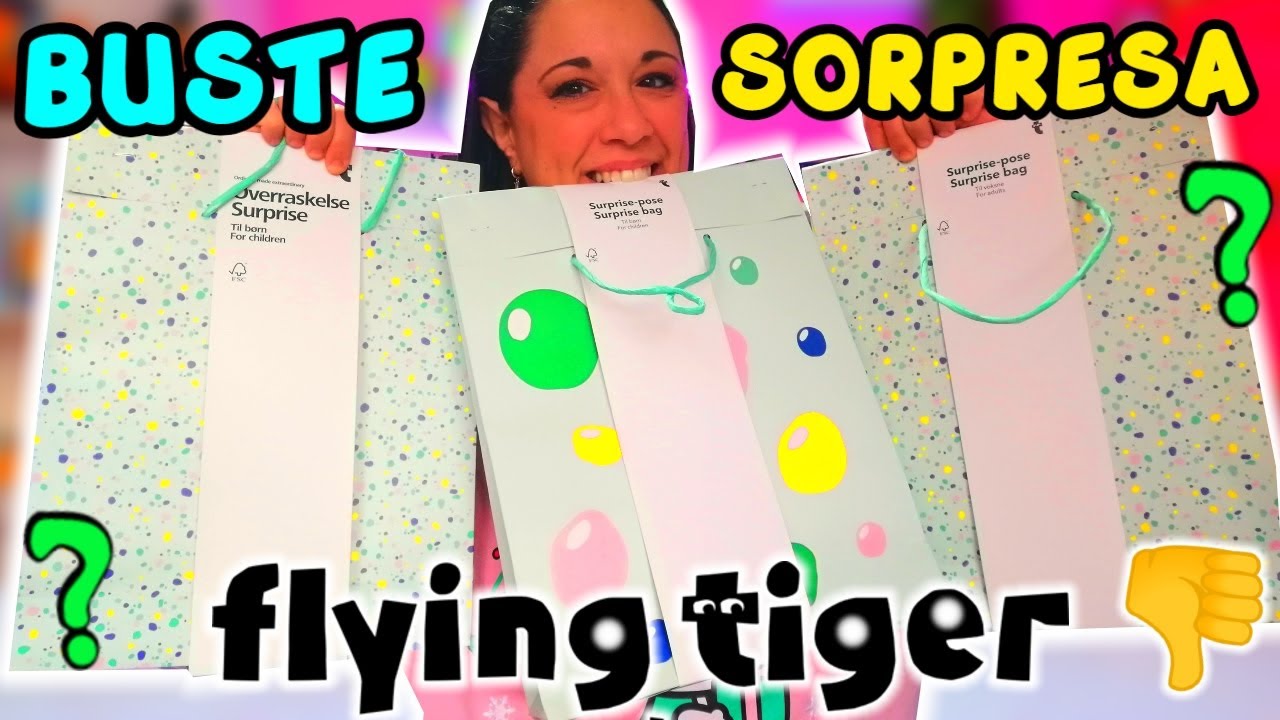 Apro BUSTE SORPRESA di TIGER! delusione? iolanda sweets