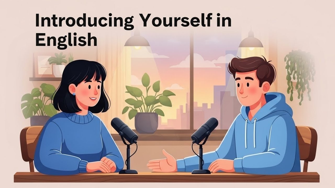 Introduce yourself in English (Easy & Natural) | English Podcast for Beginners