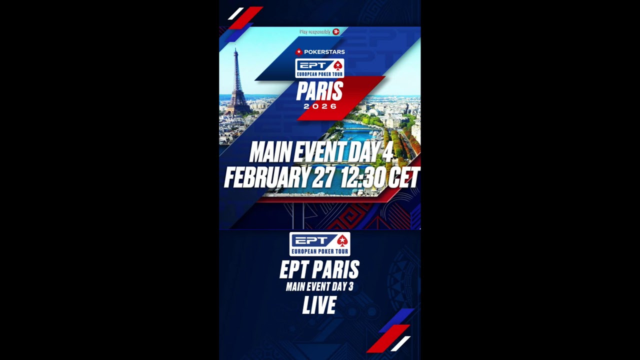 €5K MAIN EVENT – DAY 3 | #EPTParis 🇫🇷 #Shorts