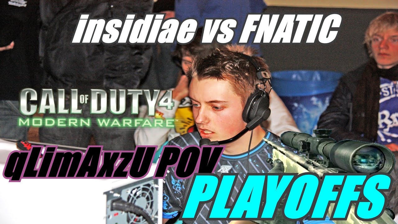 qLimAxzU POV - The eXperience 2009 - insidiae vs FNATIC SEMI FINALS (8-15) cod4 promod