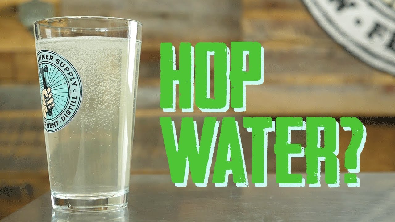 How To Make Hop Water - like LaCroix Soda Water, but Flavored with Hops!