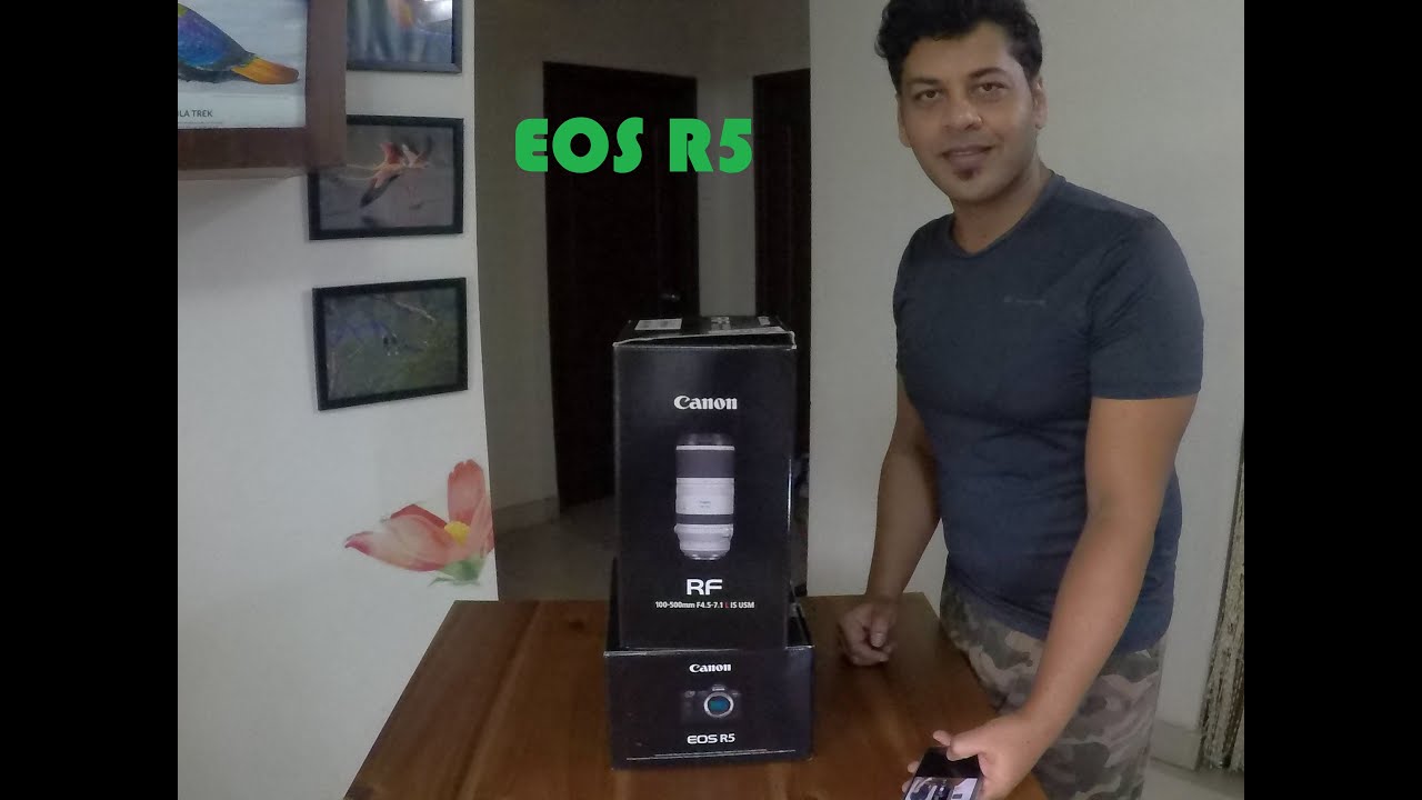 Unboxing my new Canon EOS R5 & taking a first look | Is it a game changer? Tough competition ahead?