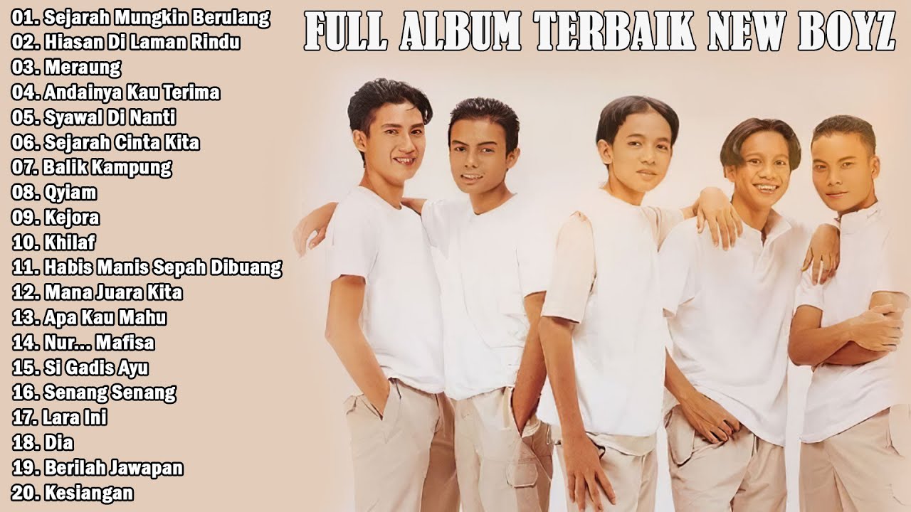 Tembang 90an NEW BOYZ - Full Album Terbaik New Boyz