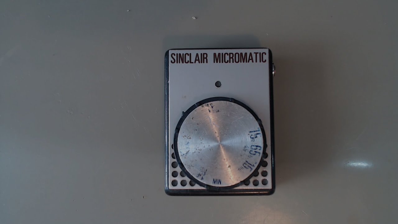 #111 Sinclair Micromatic radio review