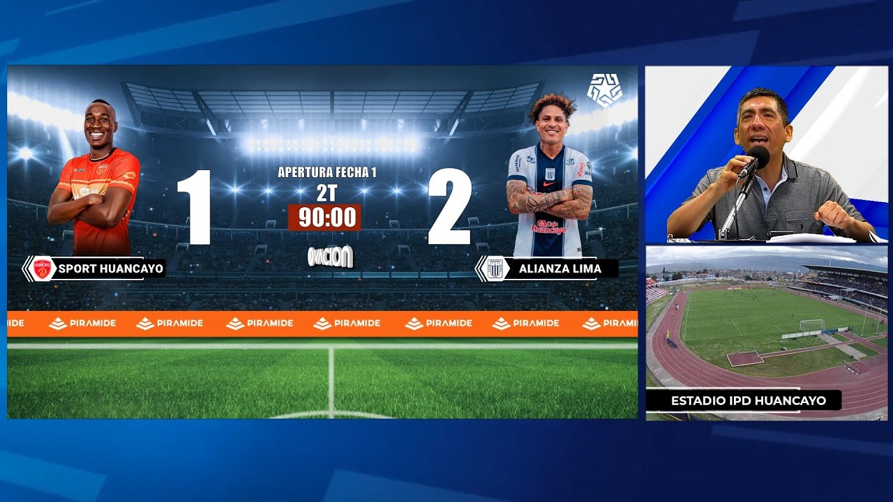 Sport Huancayo vs Alianza Lima por RADIO OVACION 🔴 #ENVIVO | LIGA 1 MAX