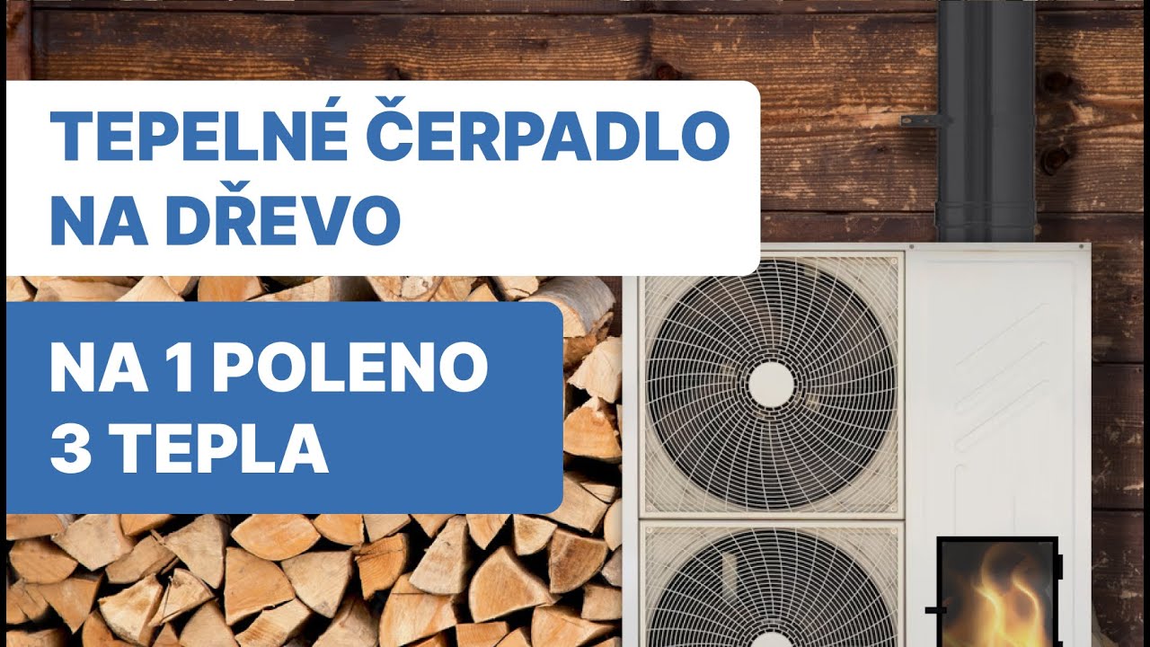 Tepelko na dřevo - na jedno poleno tři tepla.
