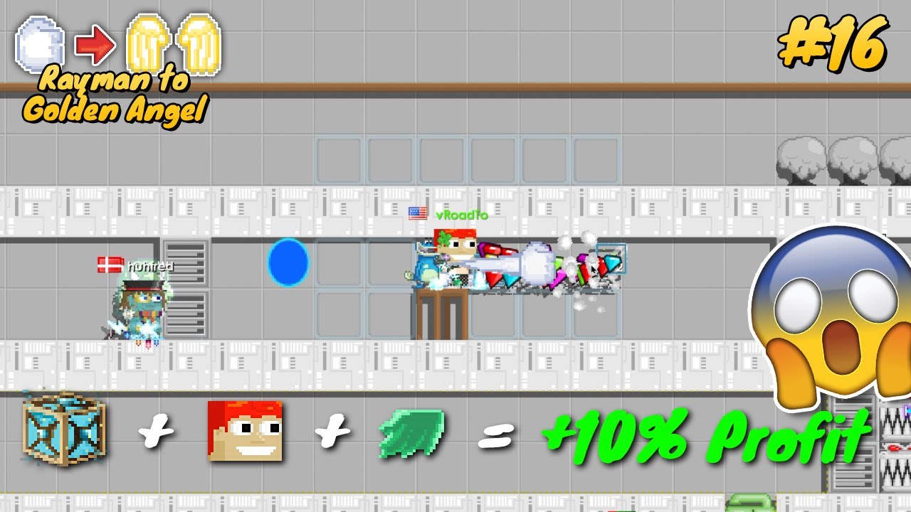 +10% PROFIT?! THE POWER OF FULL MASSER SET !! | Rayman to Golden Angel #16 | Growtopia