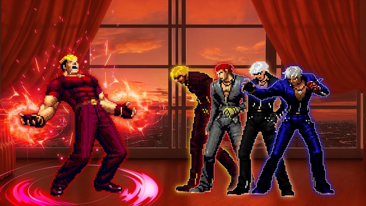 [KOF Mugen] Yamazaki Blood Vs K' Team