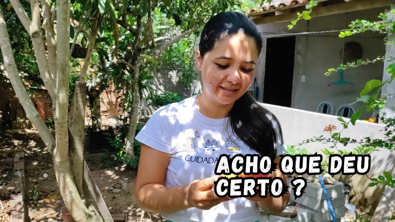 TIVEMOS UMA SURPRESA NO QUINTAL QUANDO CHEGAMOS