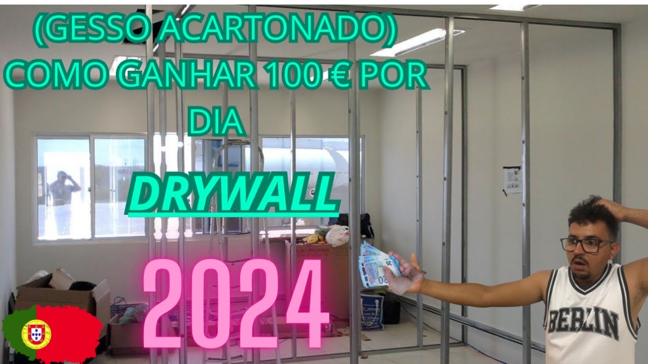 Quanto ganha um montador de drywall em Portugal? #2024 #portugal
