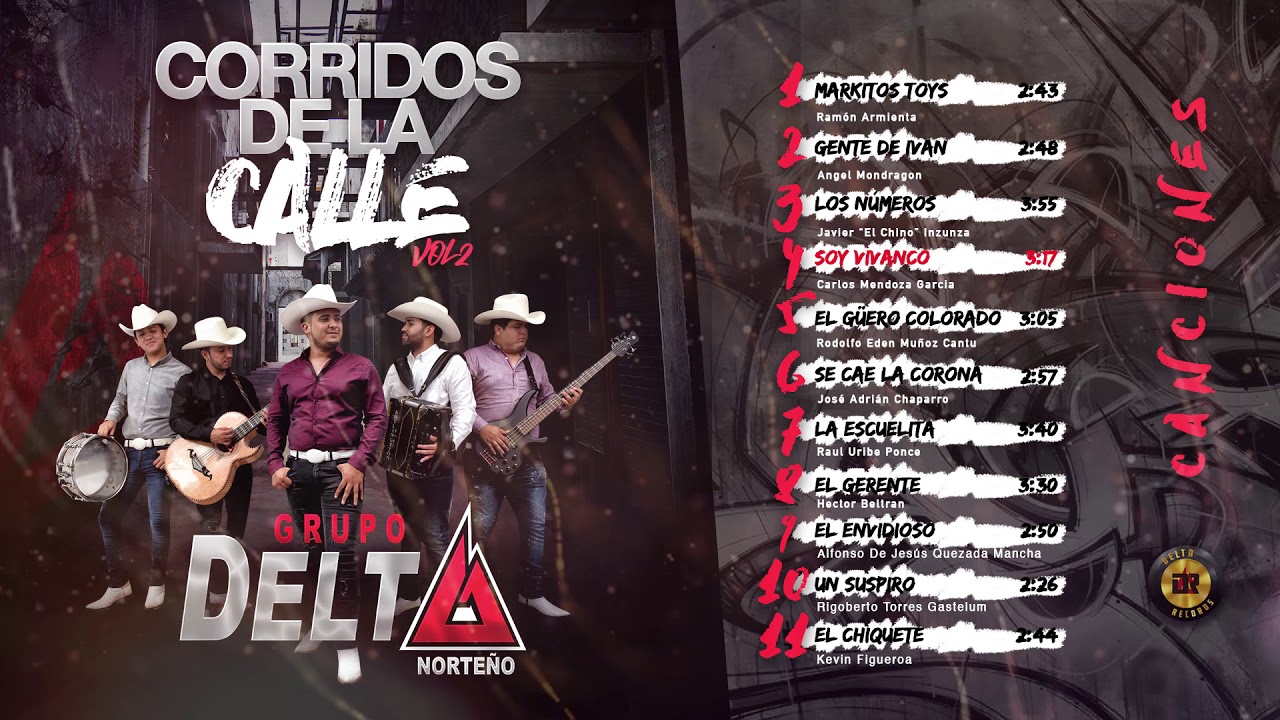 GRUPO DELTA | CORRIDOS DE LA CALLE Vol.2 |EN VIVO (2020)