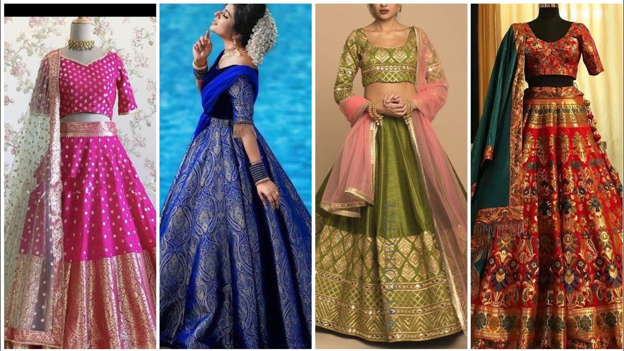 latest banarasi lehenga ll banarasi lehenga designs ll beautiful trendy lehenga
