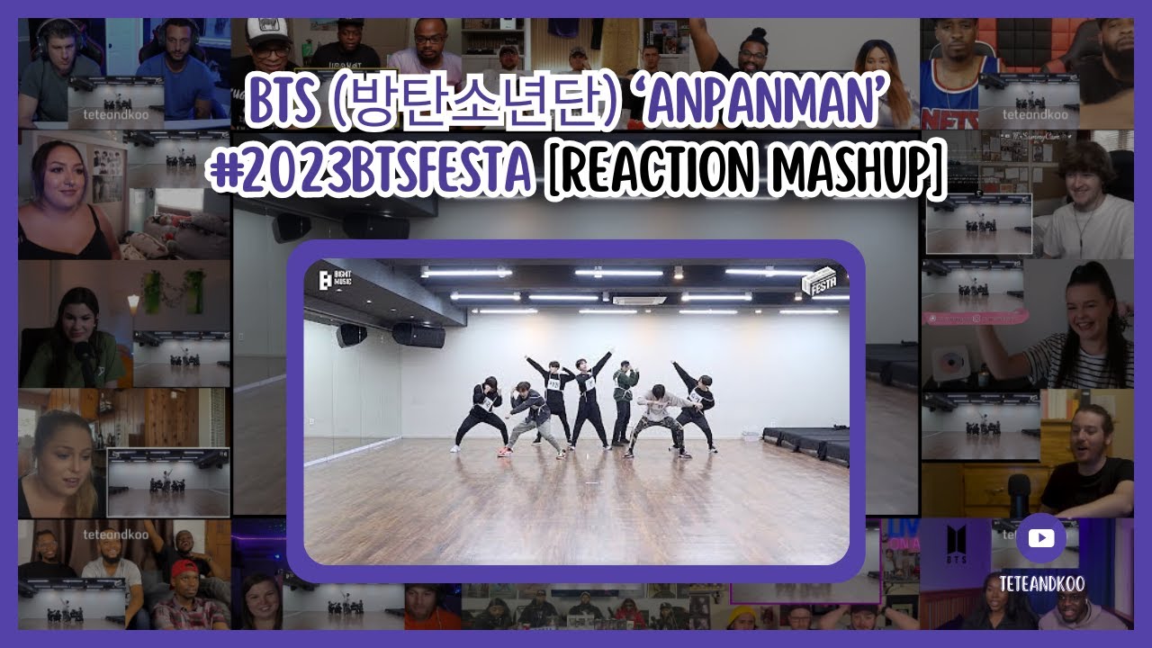 [BTS] BTS 'Anpanman' Dance Practice #2023BTSFESTA | Reaction Mashup
