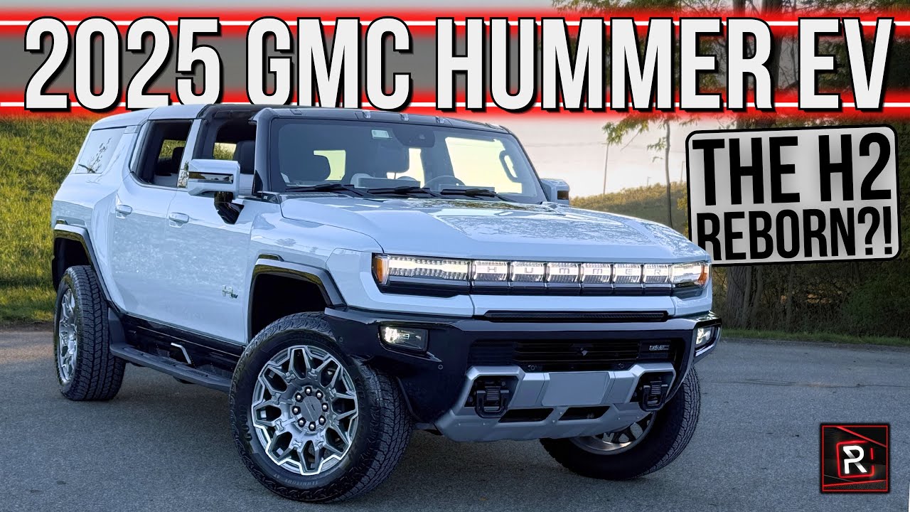 The 2025 GMC Hummer EV SUV 3X Is An Electric Modern Reincarnation Of The Hummer H2