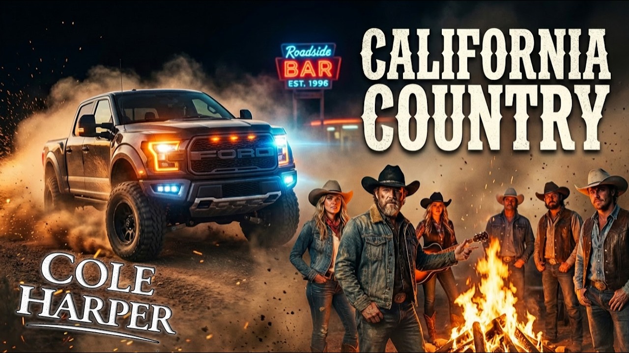 California Country - Cole Harper  | Fast Outlaw Country Anthem