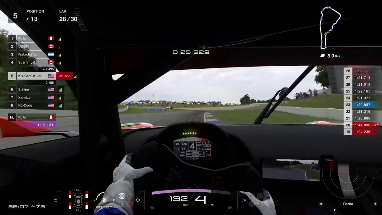 GT7 Manufacturer's Cup Road Atlanta GT2 Class
