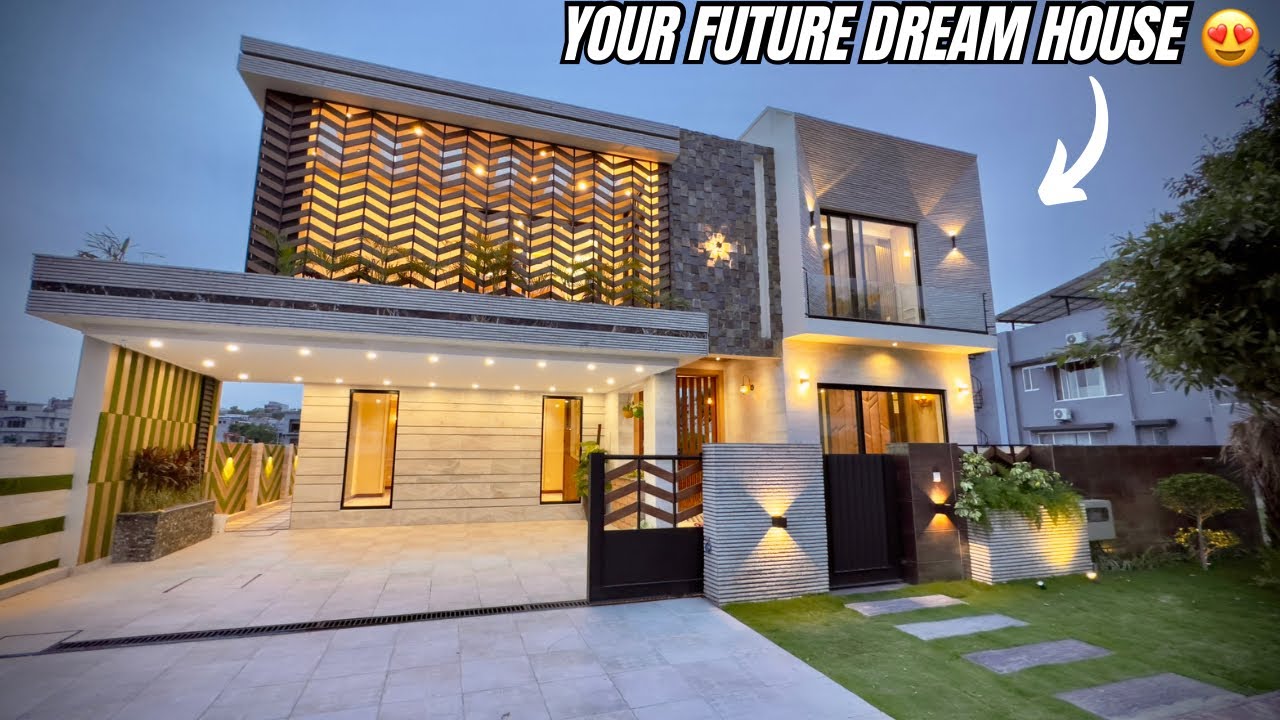 31 Marla AVANT GARDE Architecture House with Swimming Pool in Bahria Islamabad