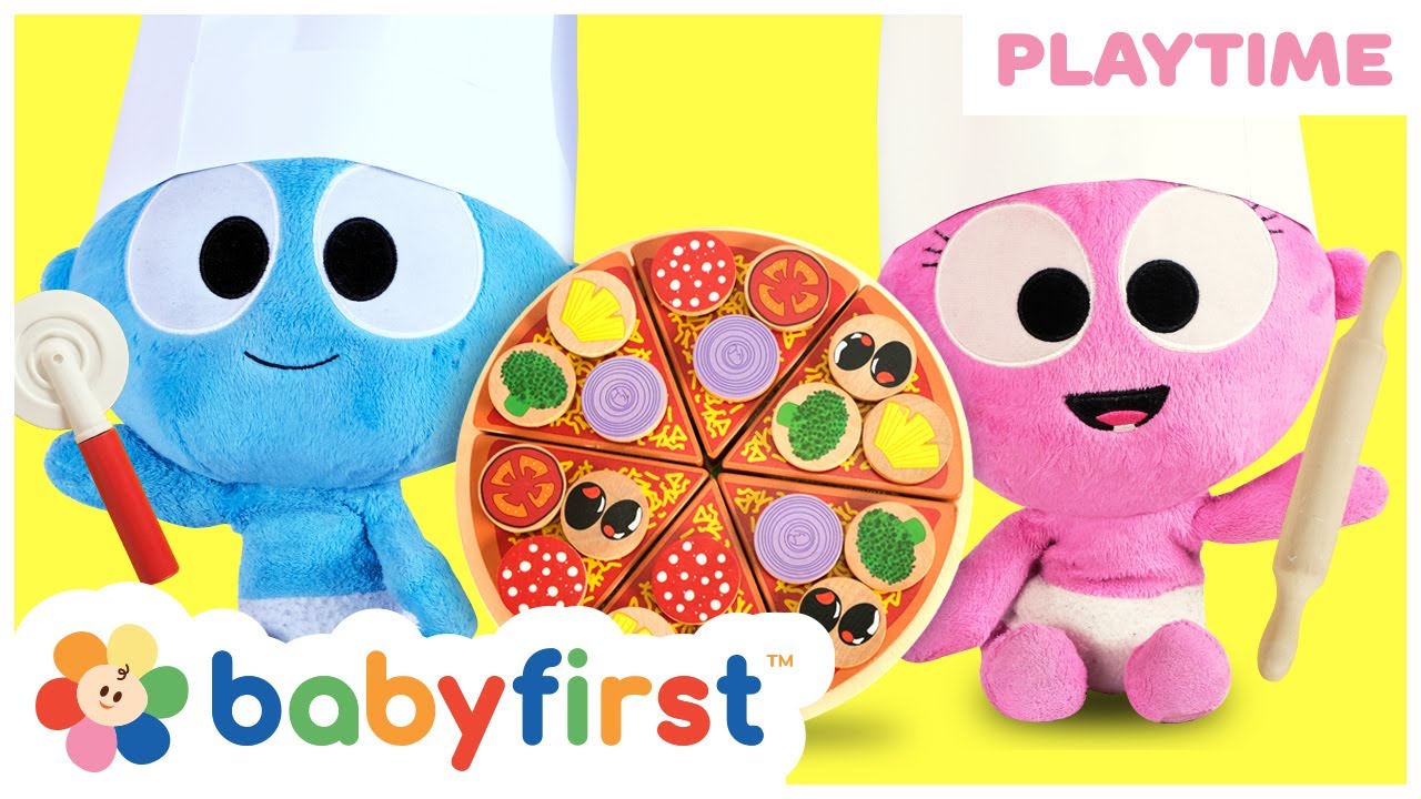 Pretend Play Cooking Pizza for Kids🍕| Fun Learning in the Kitchen w GooGoo & GaaGaa | BabyFirst TV