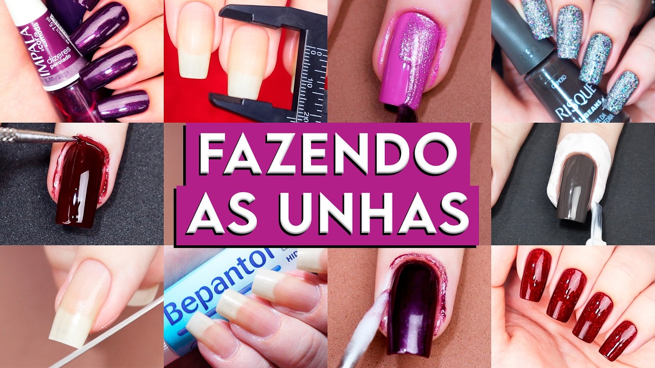 14 Esmaltações Completas | Unhas Feitas em Casa com o Passo a Passo | Por Gabriela Becker