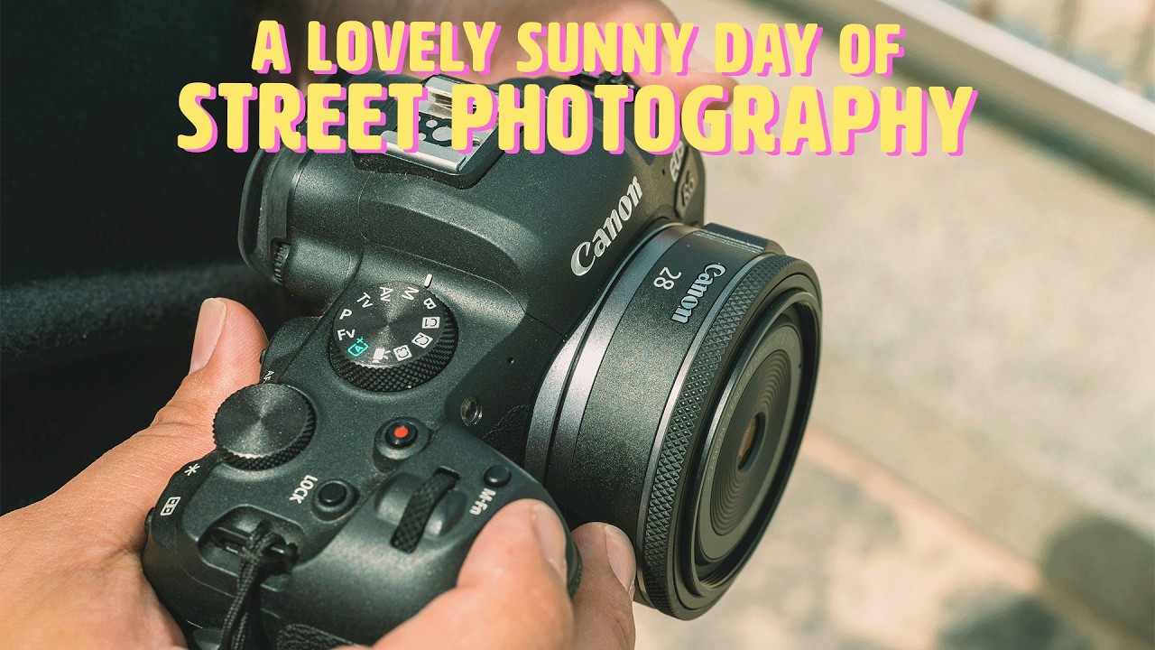 a beautiful sunny day of street photography! | Canon R6 + RF 28mm Pancake