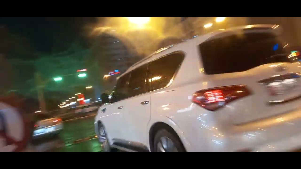 Night walk in Sharjah City