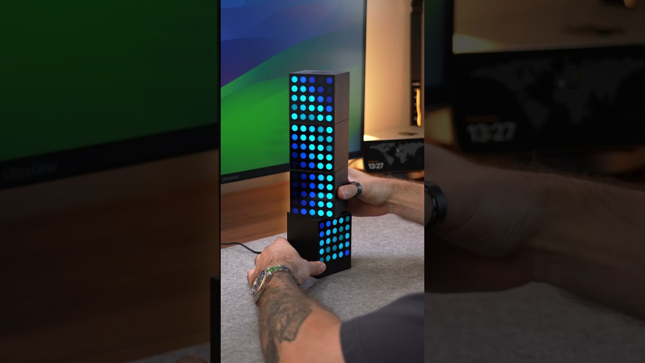 ASMR unboxing Yeelight Smart Cube #shorts