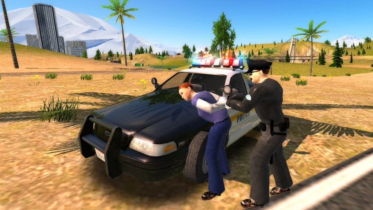 Crime City Police Car Driver - Suspect Arrested - Gameplay #1 (iOS/Android)