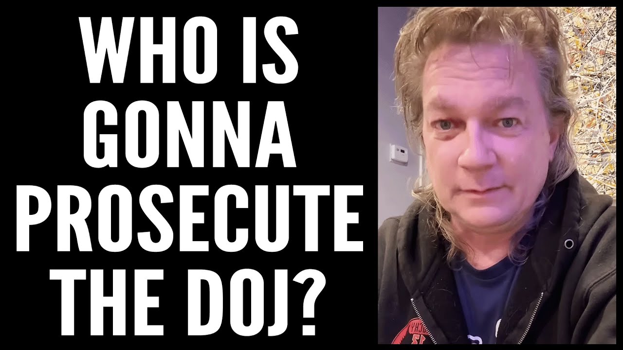Who, Specifically, is Going to Prosecute The DOJ?