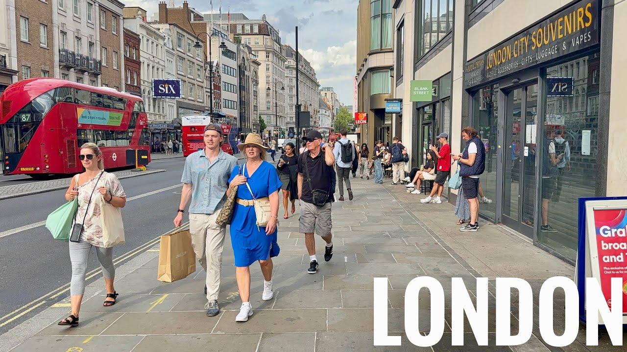 London City Tour 2026 | 4K HDR Virtual Walking Tour around the City | London Winter Walk 2026