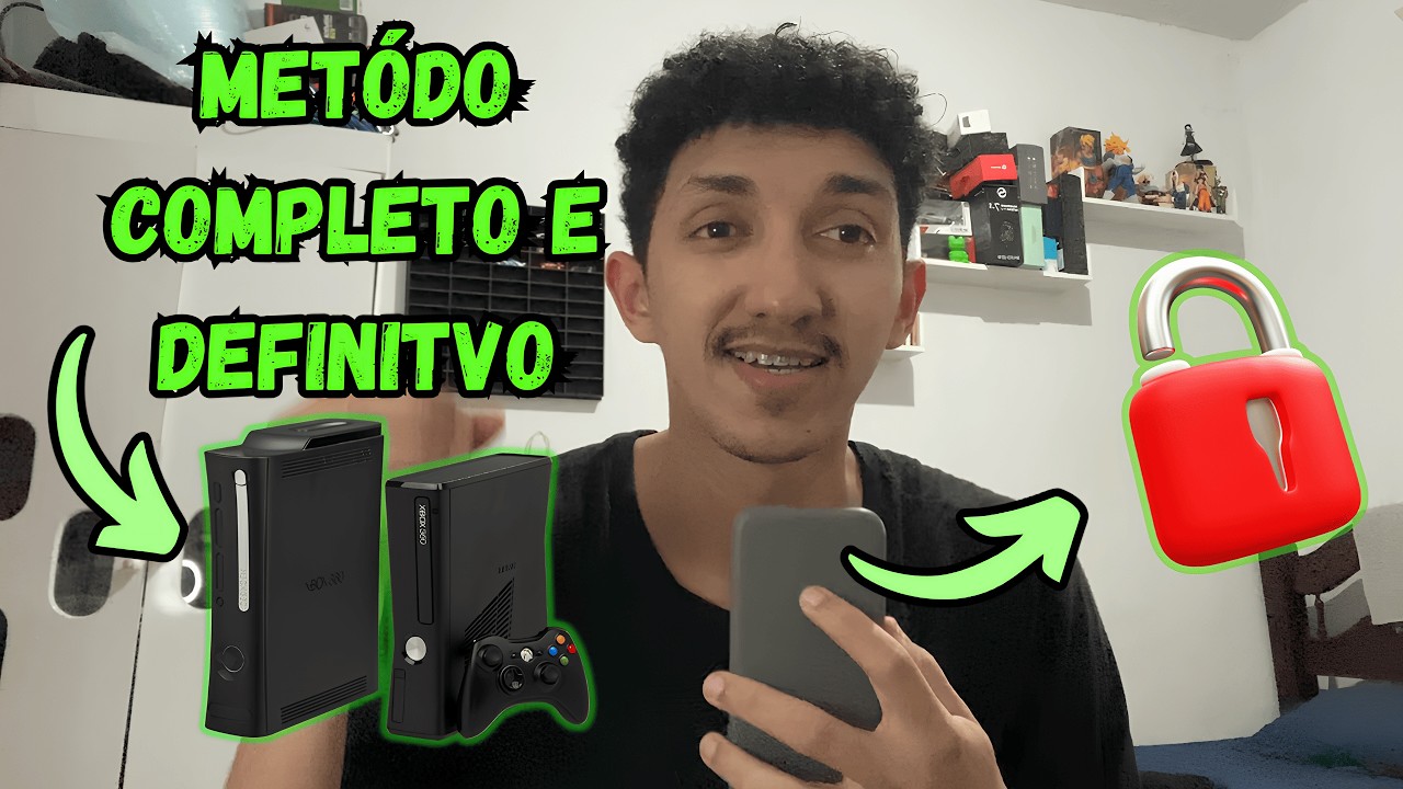 O MELHOR MÉTODO PARA DESBLOQUEAR QUALQUER XBOX 360