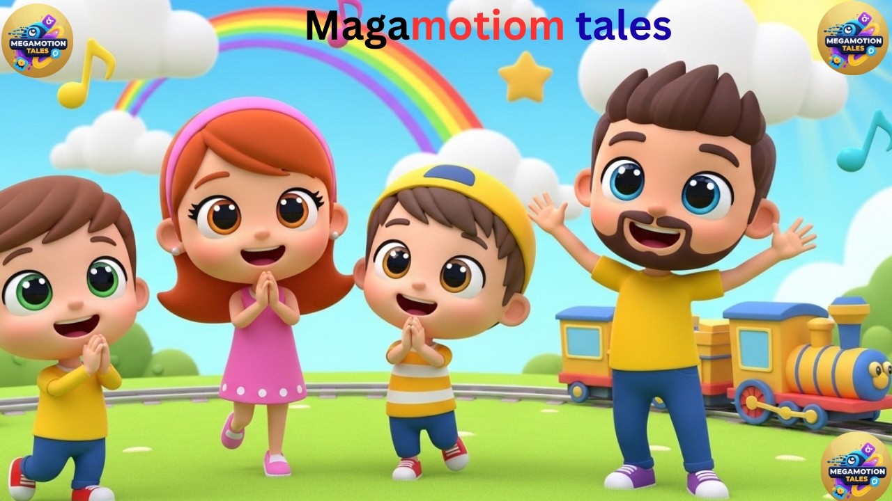 If You’re Happy Song | Kids Nursery Rhyme | Action Song for Children | Magamotion Tales