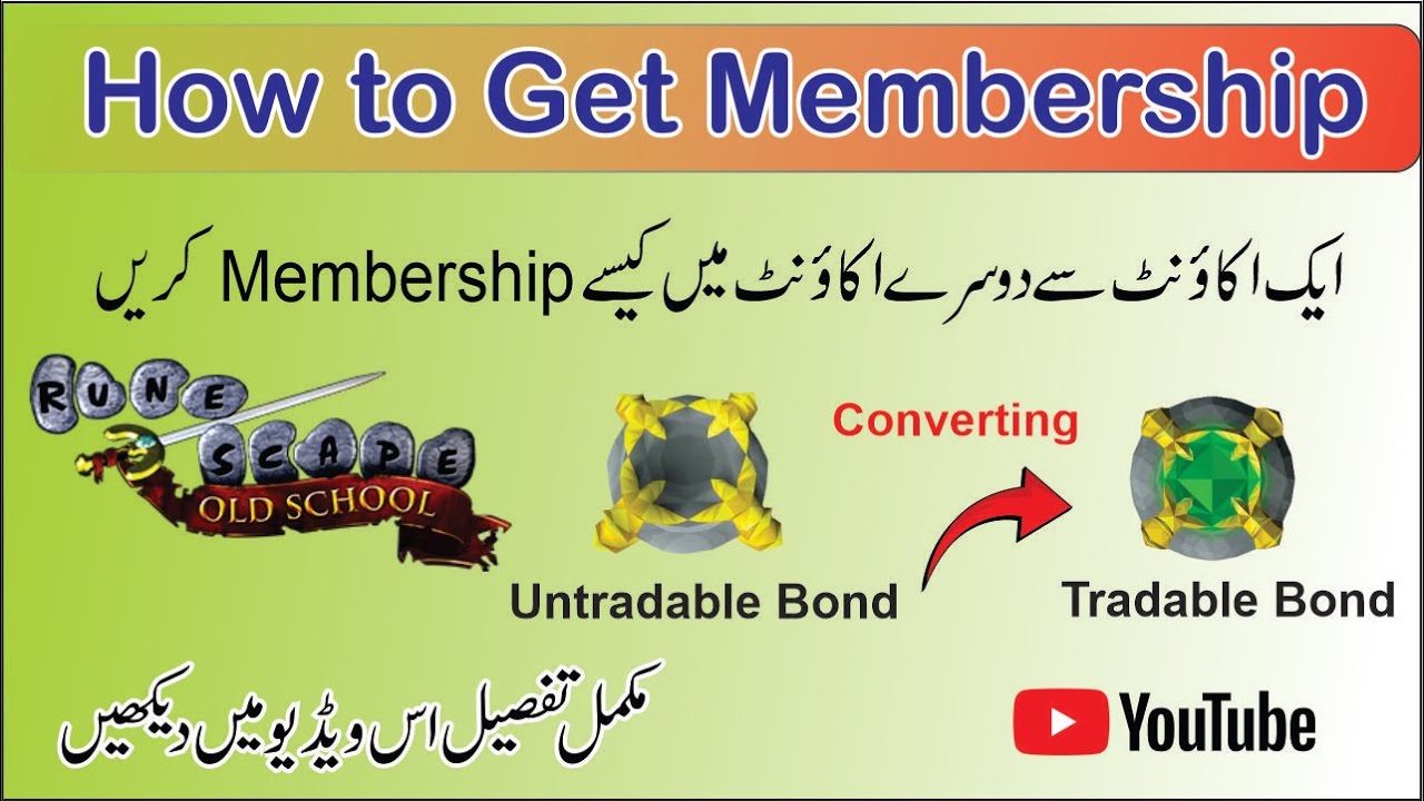 How to Get Membership in Osrs Account