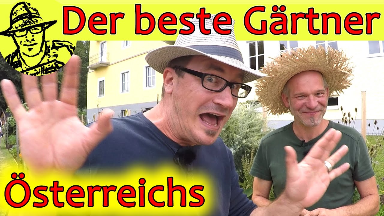 Der geilste Gärtner Österreichs: Rigotti besucht Severin von Garteln.com in seinen Glashäusern.