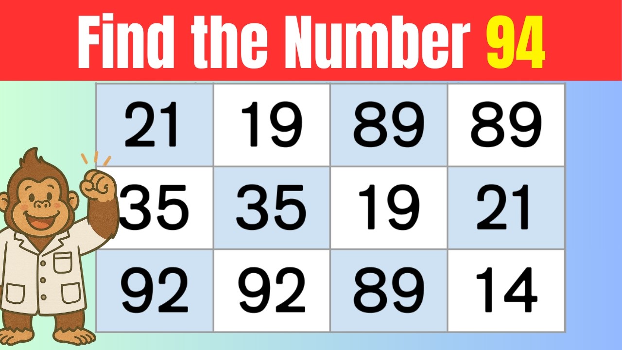 Find the Repeated Number | Daily Brain Puzzle Challenge