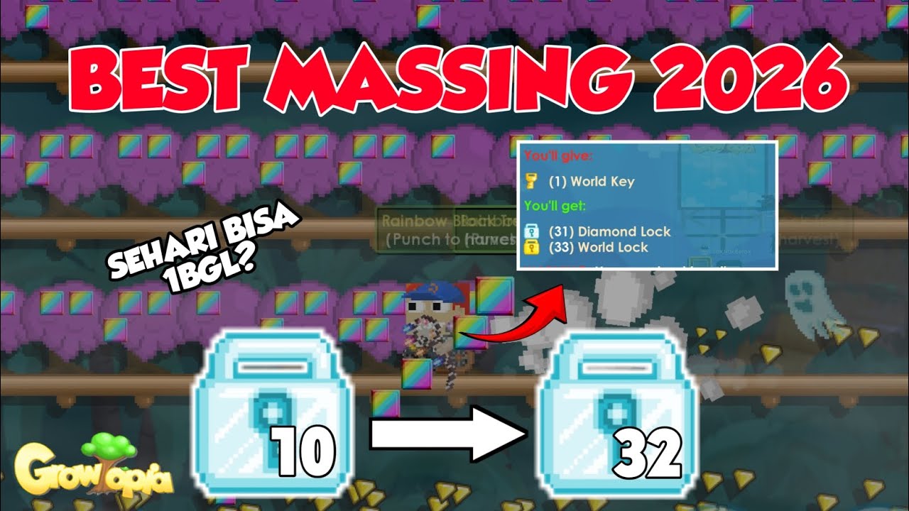 PROFITAN PALING GACOR CUMAN 1X SPLICE !! | GROWTOPIA PROFIT 2026 | GROWTOPIA INDONESIA 2026