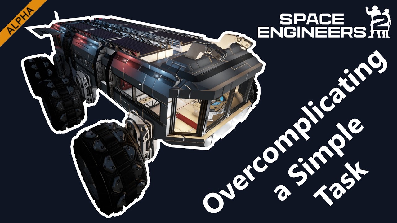 We Build a New Rover: Bigger and Better? | Space Engineers 2 - Classic Survival | S2-EP04 VS 2.5